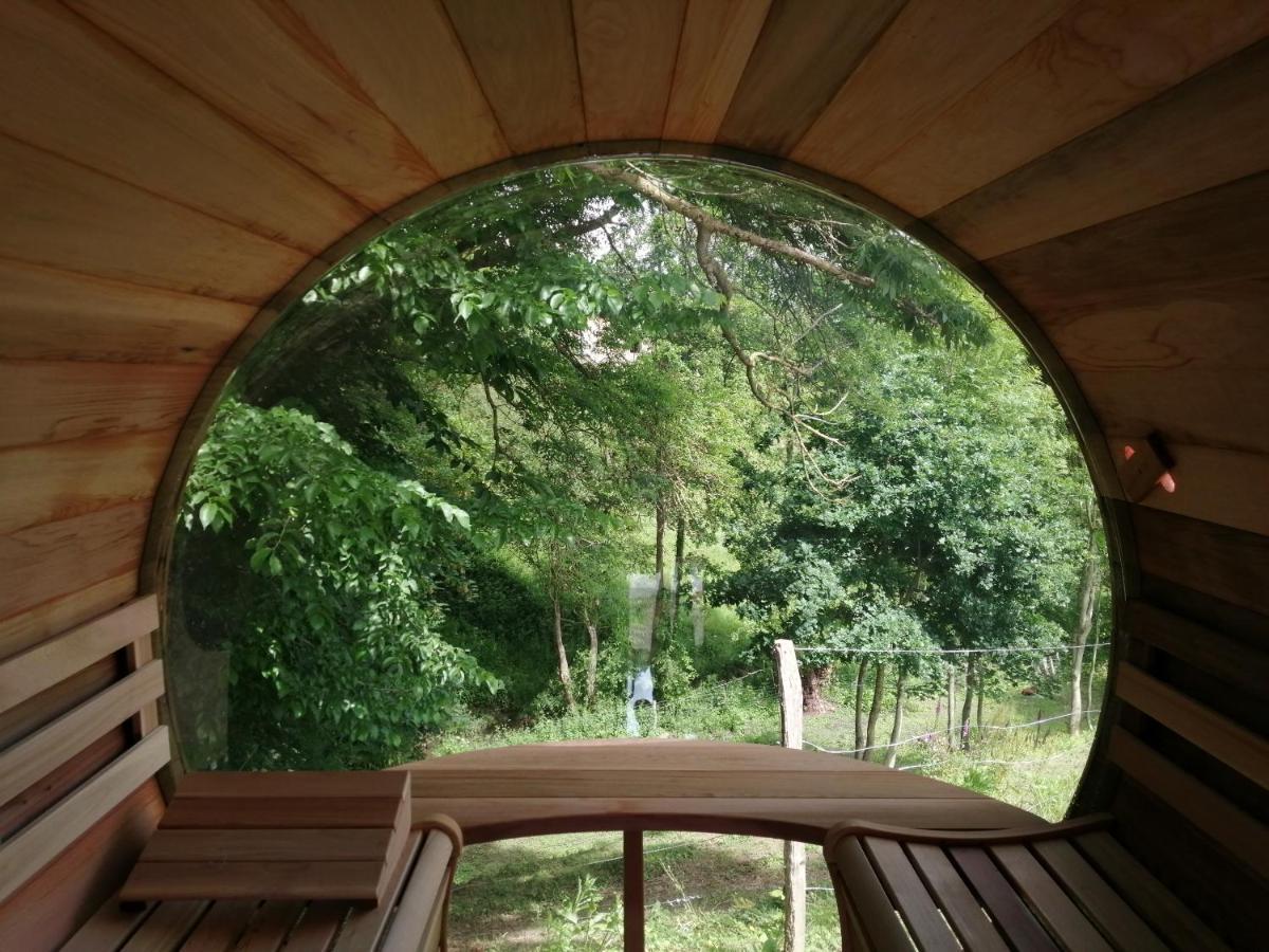 Le Domaine De Pivette Chambre Climatisee Et Insolite Avec Terrasse Privative 阿夫朗什 外观 照片