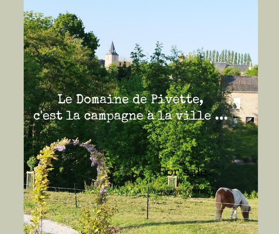 Le Domaine De Pivette Chambre Climatisee Et Insolite Avec Terrasse Privative 阿夫朗什 外观 照片